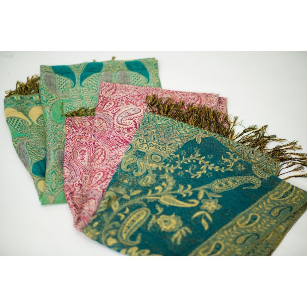3 scarves